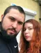 Kate & Sergey couple poster