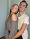 Andrew & Mia couple poster