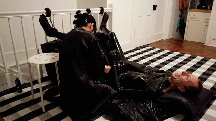 Poster for video Latex, Bondage, & Laughter